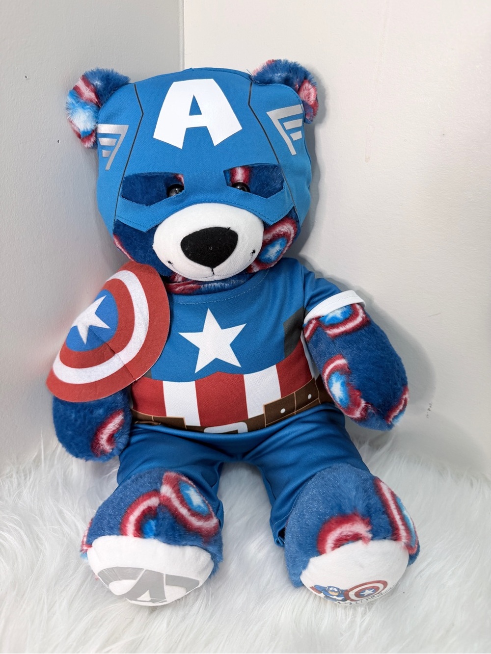 Build-A-Bear x Captain America Plush for  17”